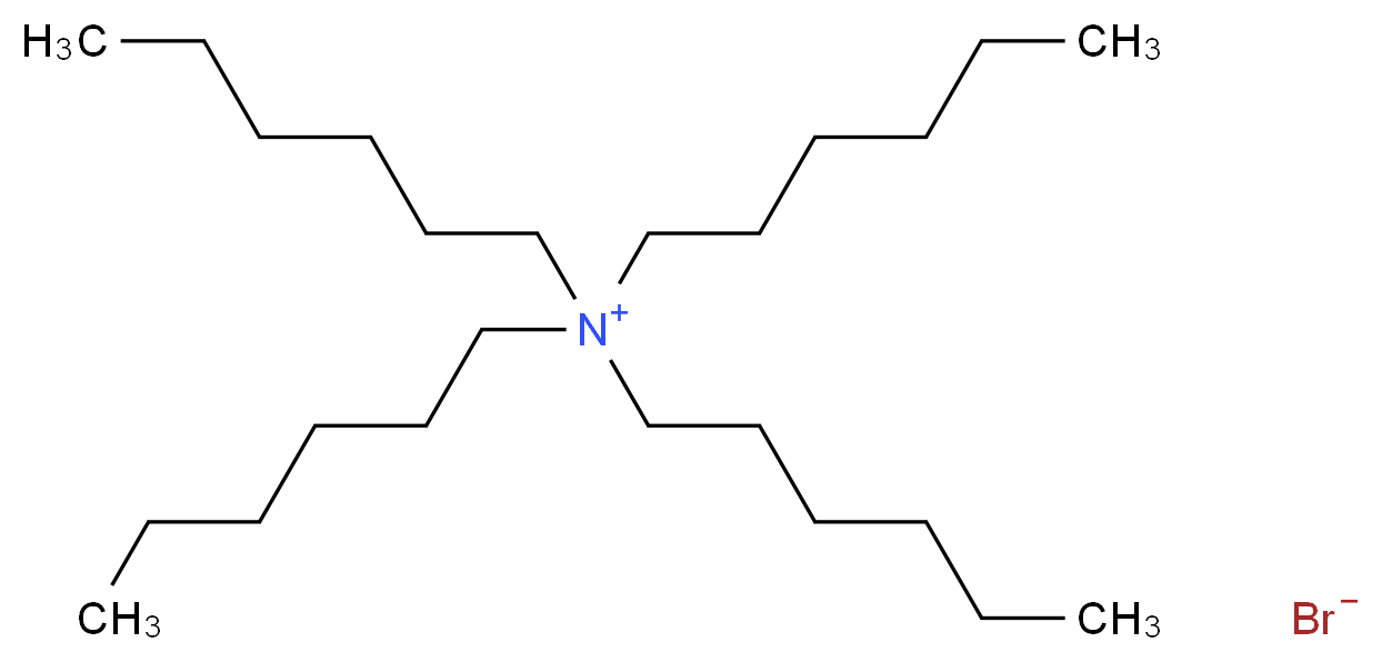 tetrahexylazanium bromide_分子结构_CAS_4328-13-6