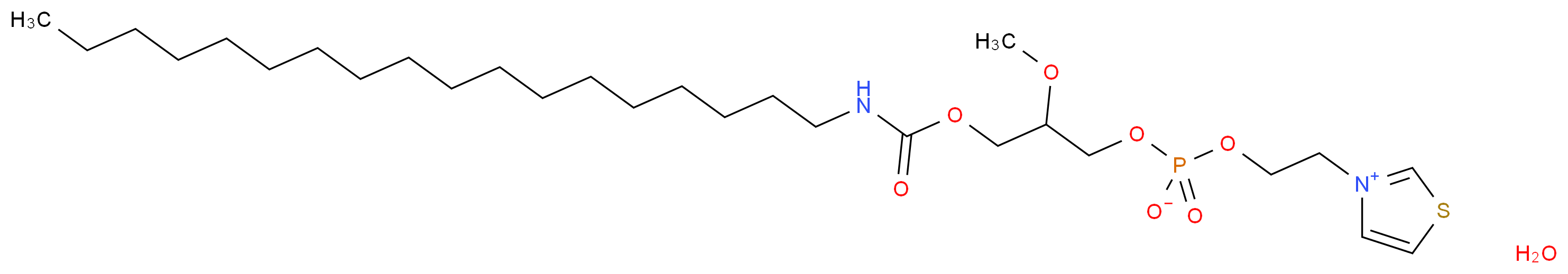 CV-3988 hydrate_分子结构_CAS_85703-73-7(anhydrous))