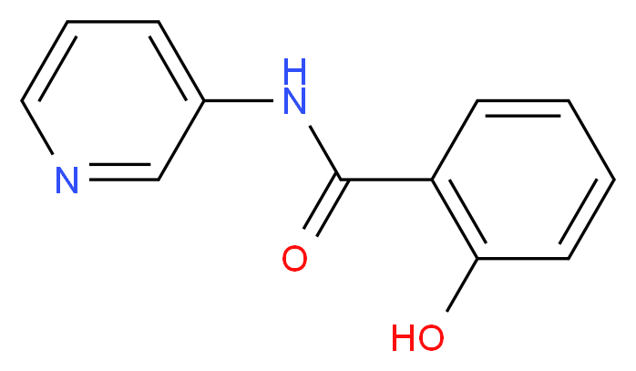 2-hydroxy-N-3-pyridinylbenzamide_分子结构_CAS_118623-71-5)