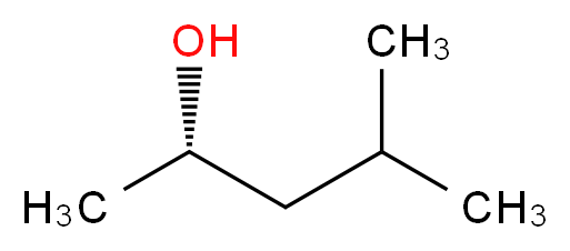 (2S)-4-methylpentan-2-ol_分子结构_CAS_14898-80-7