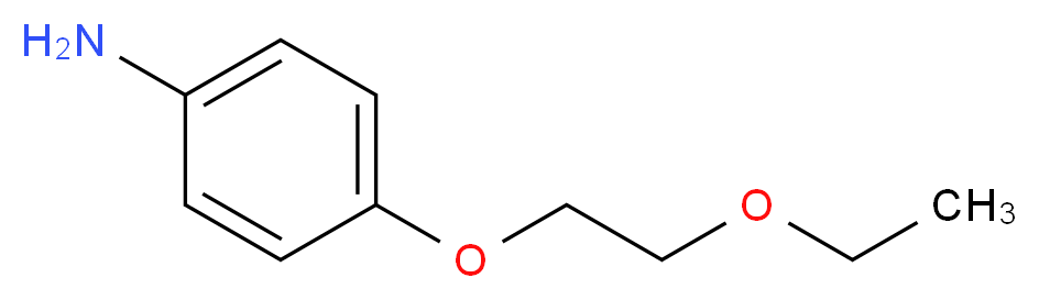 4-(2-Ethoxyethoxy)aniline_分子结构_CAS_)