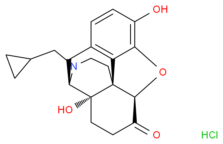 Naltrexone hydrochloride_分子结构_CAS_16676-29-2)