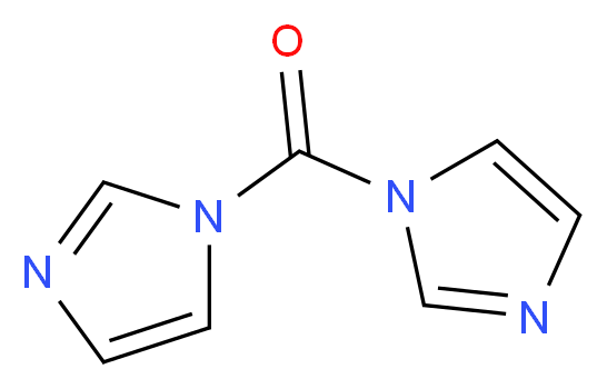 1,1'-Carbonyldi(1H-imidazole) 98%_分子结构_CAS_530-62-1)