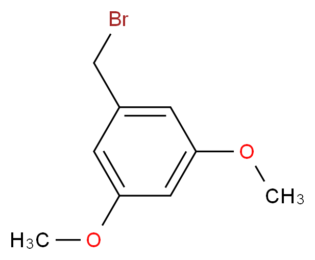 3,5-Dimethoxybenzyl bromide_分子结构_CAS_877-88-3)