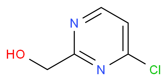 (4-chloropyrimidin-2-yl)methanol_分子结构_CAS_1093880-89-7