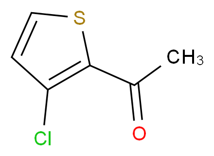 1-(3-Chloro-2-thienyl)-1-ethanone_分子结构_CAS_89581-82-8)