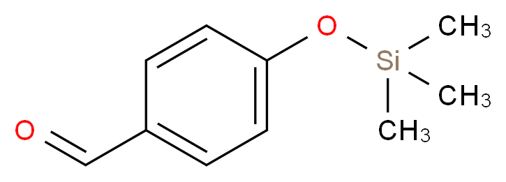 4-[(trimethylsilyl)oxy]benzaldehyde_分子结构_CAS_1012-12-0