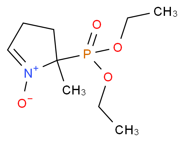 2-(diethoxyphosphoryl)-2-methyl-3,4-dihydro-2H-pyrrol-1-ium-1-olate_分子结构_CAS_157230-67-6