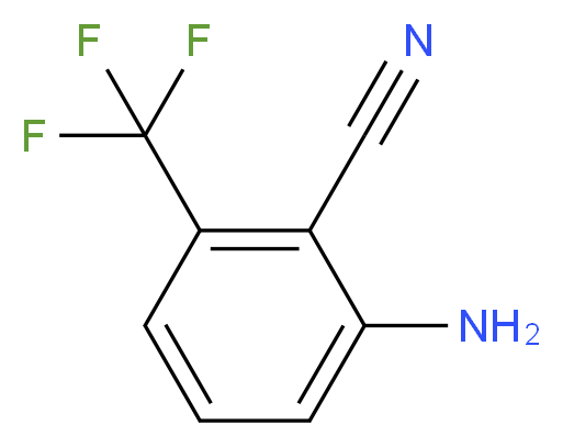 2-Amino-6-(trifluoromethyl)benzonitrile_分子结构_CAS_58458-11-0)