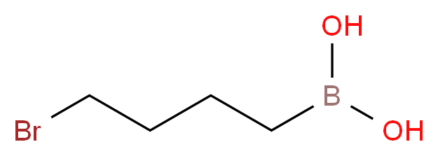 4-溴丁基硼酸_分子结构_CAS_61632-72-2)