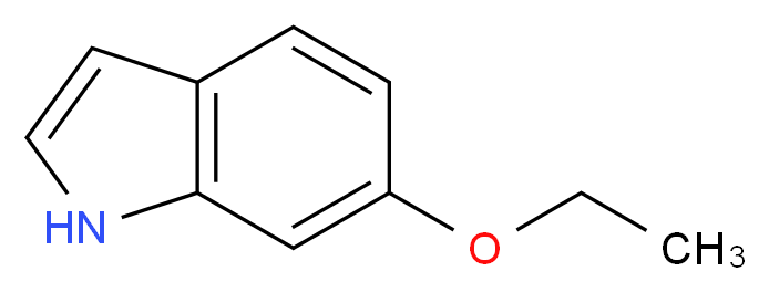 6-Ethoxy-1H-indole_分子结构_CAS_37865-86-4)