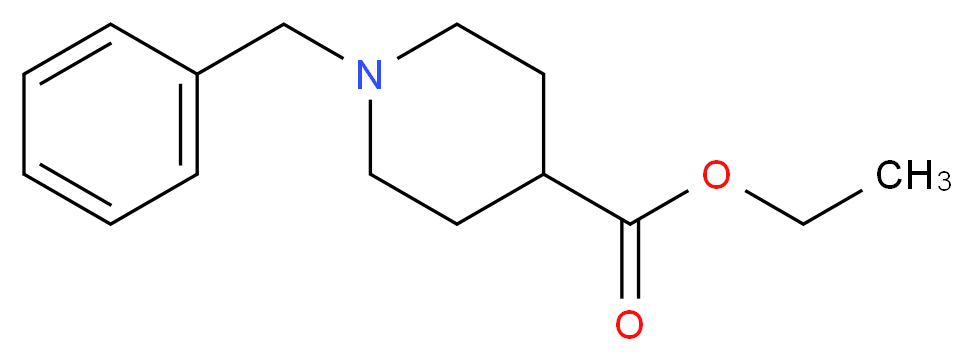 N-Benzyl-4-carboethoxypiperidine_分子结构_CAS_24228-40-8)