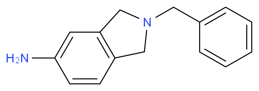 2-Benzyl-2,3-dihydro-1H-isoindol-5-ylamine_分子结构_CAS_127168-70-1)