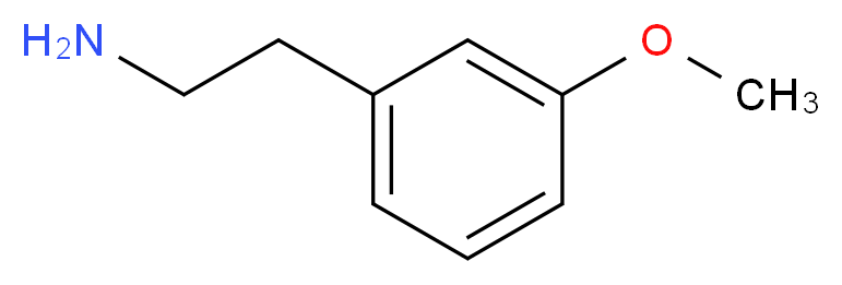 2-(3-methoxyphenyl)ethan-1-amine_分子结构_CAS_2039-67-0)