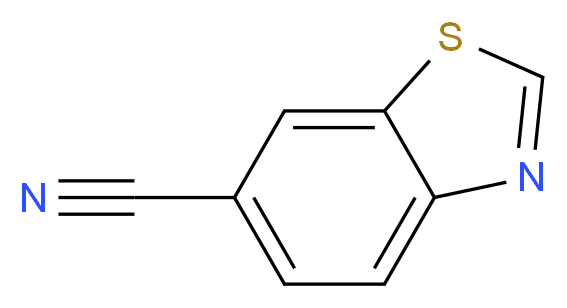 6-Cyanobenzothiazole_分子结构_CAS_58249-61-9)