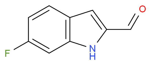 6-Fluoro-1H-indole-2-carbaldehyde_分子结构_CAS_933746-81-7)