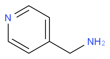 pyridin-4-ylmethanamine_分子结构_CAS_)