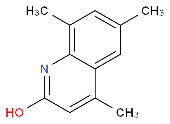 4,6,8-Trimethyl-quinolin-2-ol_分子结构_CAS_42414-28-8)