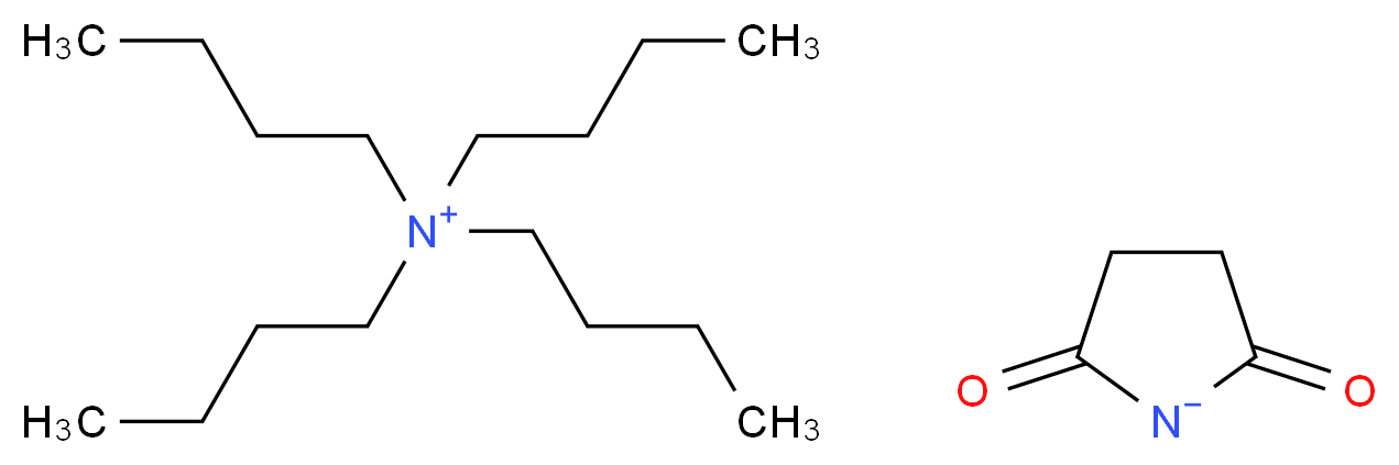 四丁基铵琥珀酰亚胺_分子结构_CAS_74830-30-1)