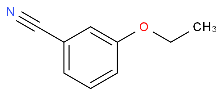 3-乙氧基苯甲腈_分子结构_CAS_25117-75-3)