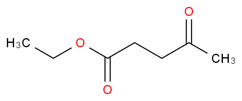 乙酰丙酸乙酯_分子结构_CAS_539-88-8)