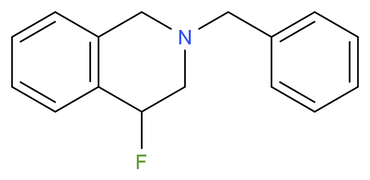 2-Benzyl-4-fluoro-1,2,3,4-tetrahydroisoquinoline 97%_分子结构_CAS_)