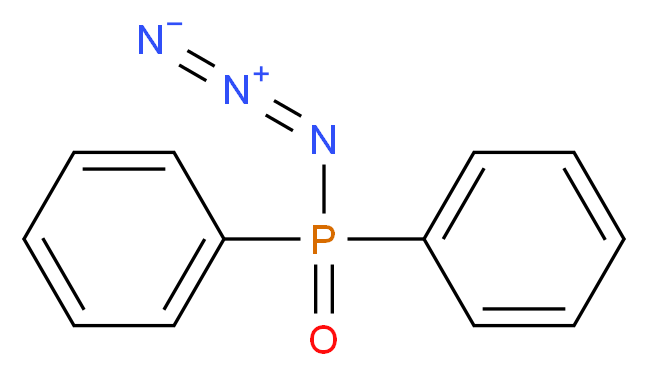 diphenylphosphinoyl azide_分子结构_CAS_26386-88-9