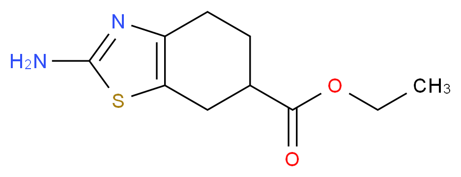 Ethyl 2-amino-4,5,6,7-tetrahydrobenzo[d]thiazole-6-carboxylate_分子结构_CAS_134136-00-8)