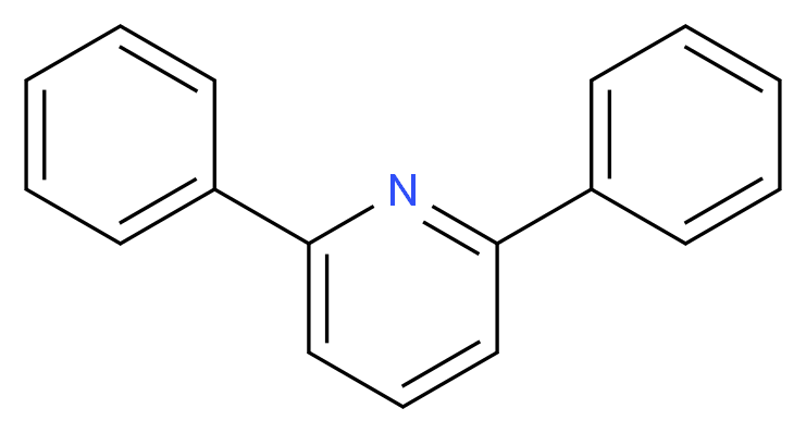 2,6-diphenylpyridine_分子结构_CAS_3558-69-8)