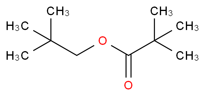 2,2-dimethylpropyl 2,2-dimethylpropanoate_分子结构_CAS_5340-26-1