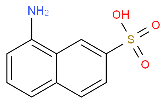 8-AMINO-2-NAPHTHALENE-SULFONIC ACID_分子结构_CAS_119-28-8)