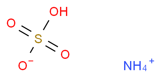 Ammonium bisulfate_分子结构_CAS_7803-63-6)