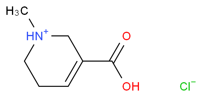 盐酸槟榔碇_分子结构_CAS_6018-28-6)