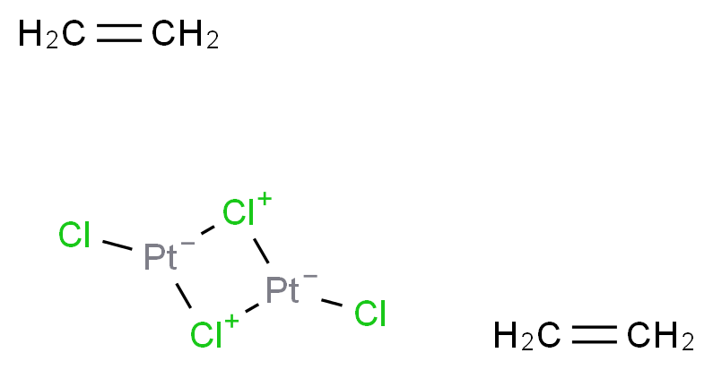 dichlorocyclodiplatinachlorane-1,3-bis(ylium)-2,4-diuide; bis(ethene)_分子结构_CAS_12073-36-8