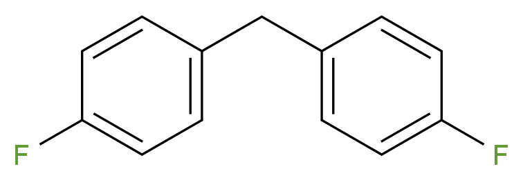 4,4'-二氟二苯甲烷_分子结构_CAS_457-68-1)