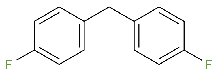 4,4'-Difluorodiphenylmethane 99%_分子结构_CAS_457-68-1)