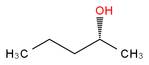 (2R)-pentan-2-ol_分子结构_CAS_31087-44-2