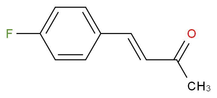 4-(4-Fluorophenyl)-3-buten-2-one_分子结构_CAS_1611-38-7)
