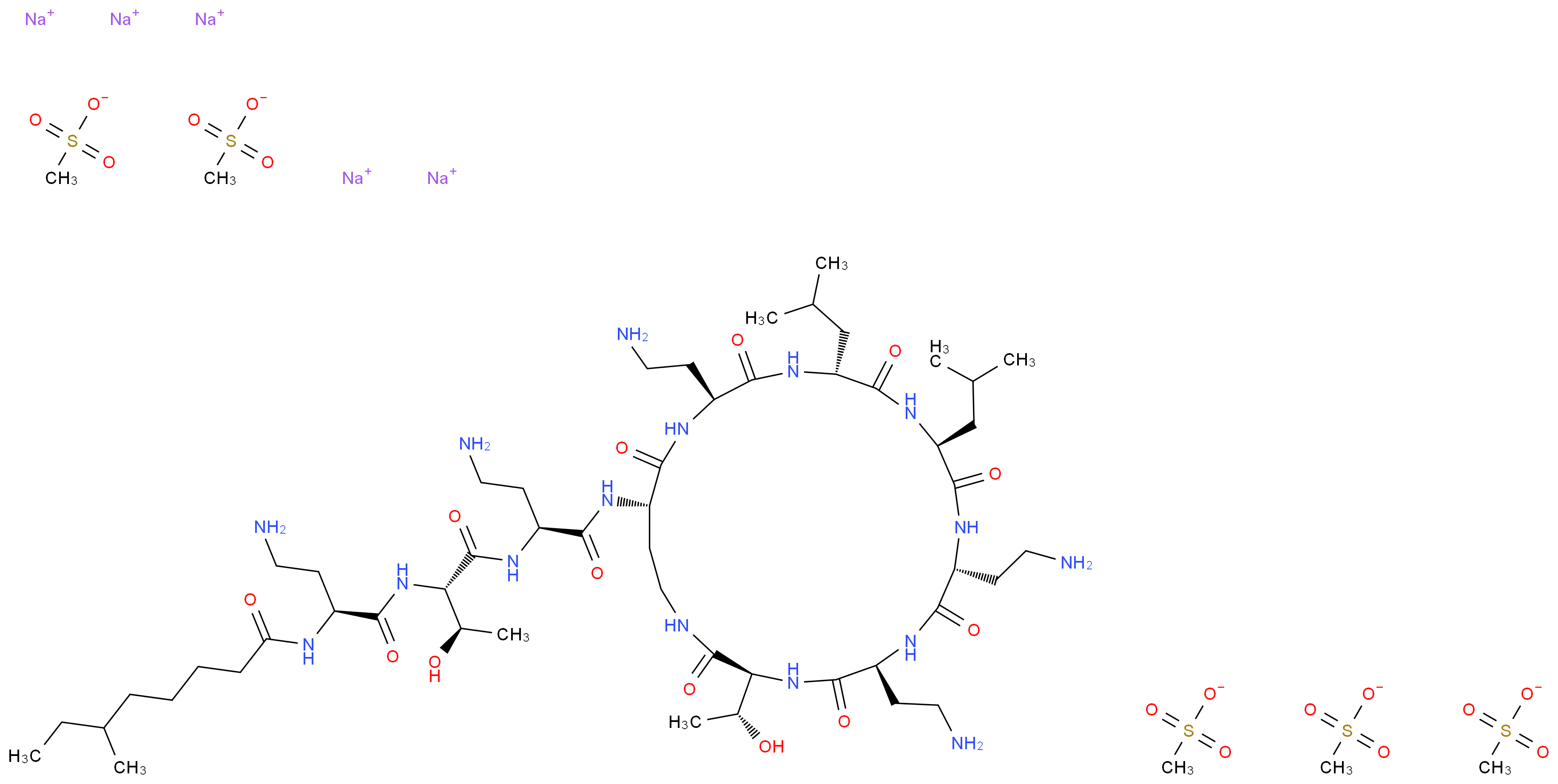 CAS_8068-28-8 分子结构