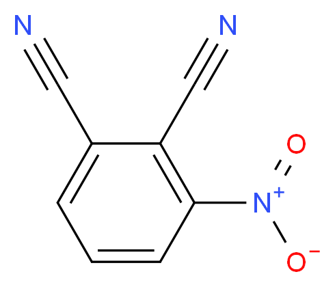 3-nitrobenzene-1,2-dicarbonitrile_分子结构_CAS_51762-67-5