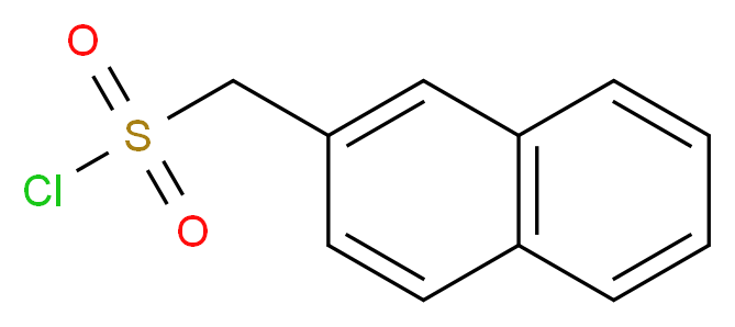 naphthalen-2-ylmethanesulfonyl chloride_分子结构_CAS_161448-78-8