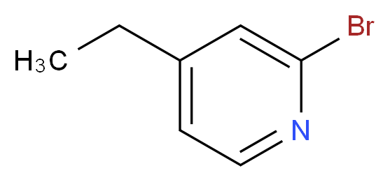 2-Bromo-4-ethylpyridine_分子结构_CAS_54453-91-7)