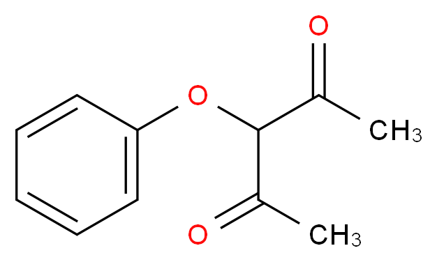 3-phenoxypentane-2,4-dione_分子结构_CAS_31614-00-3