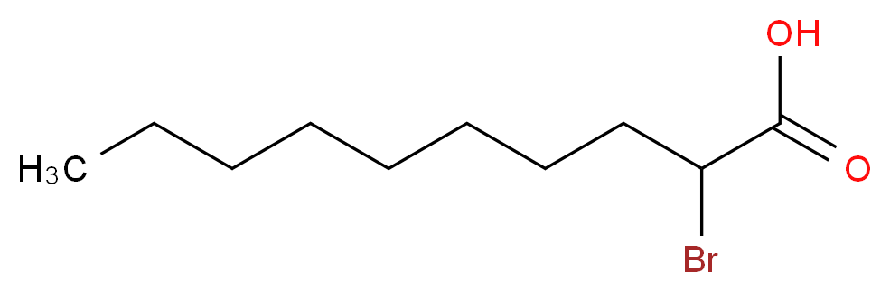 2-bromodecanoic acid_分子结构_CAS_2623-95-2