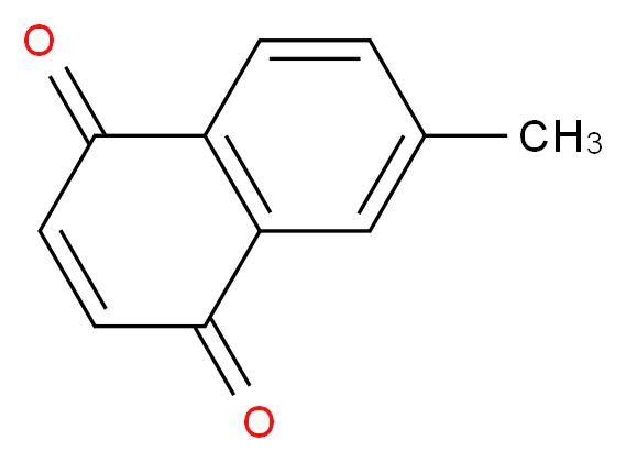 6-Methyl-1,4-naphthoquinone_分子结构_CAS_605-93-6)