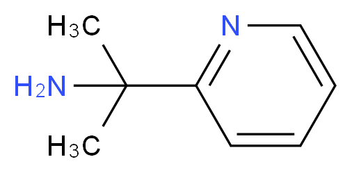 2-(pyridin-2-yl)propan-2-amine_分子结构_CAS_52568-28-2