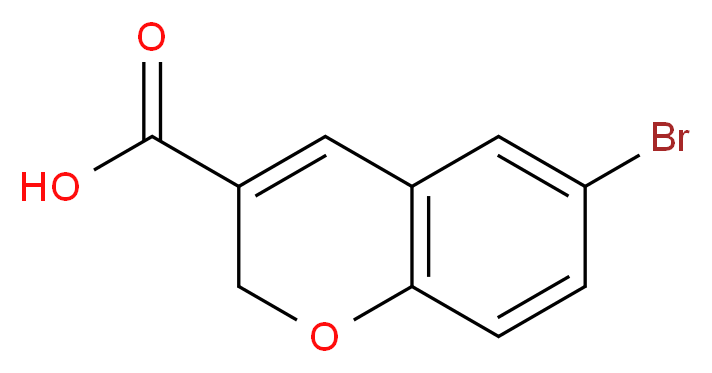 6-bromo-2H-chromene-3-carboxylic acid_分子结构_CAS_380607-15-8