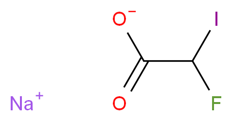 sodium 2-fluoro-2-iodoacetate_分子结构_CAS_1177620-76-6