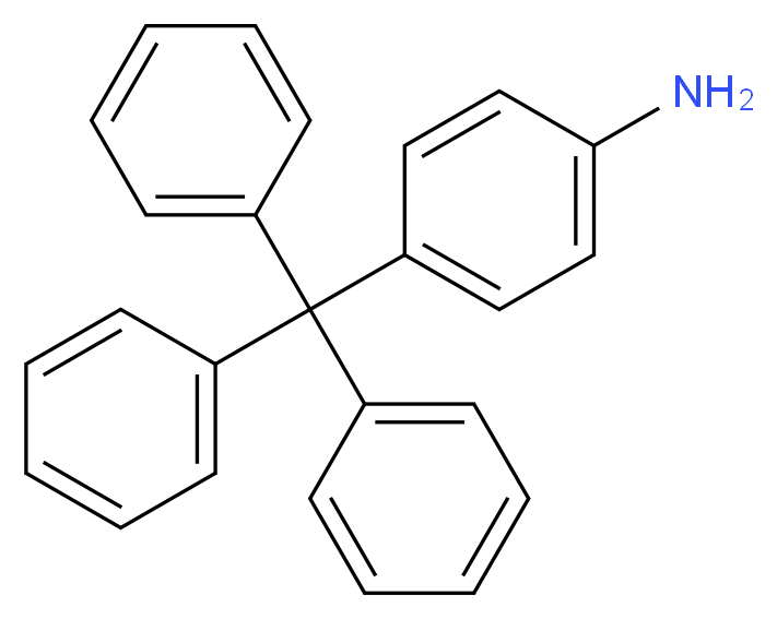 4-Tritylaniline_分子结构_CAS_22948-06-7)