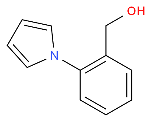 [2-(1H-pyrrol-1-yl)phenyl]methanol_分子结构_CAS_61034-86-4)